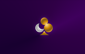 MoonPlay Logo with card symbol clubs - LOGOS design by 7gone