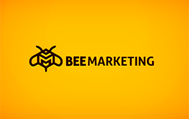 Bee Marketing Logo - LOGOS design by 7gone