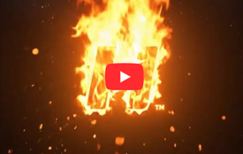 Letter H animation with Flames  - VIDEO design by 7gone