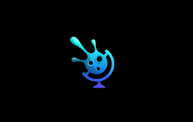 Splashed Moon - LOGOS design by 7gone