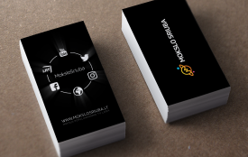 Business Card of  Mokslo Sriuba - PRINT design by 7gone