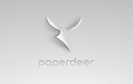 Paper Deer Logo - LOGOS design by 7gone
