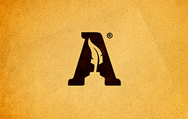 Letter A book writers logo - LOGOS design by 7gone