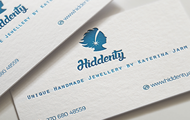 Hiddenty Business Card - PRINT design by 7gone