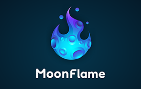 MoonFlame Logo - LOGOS design by 7gone